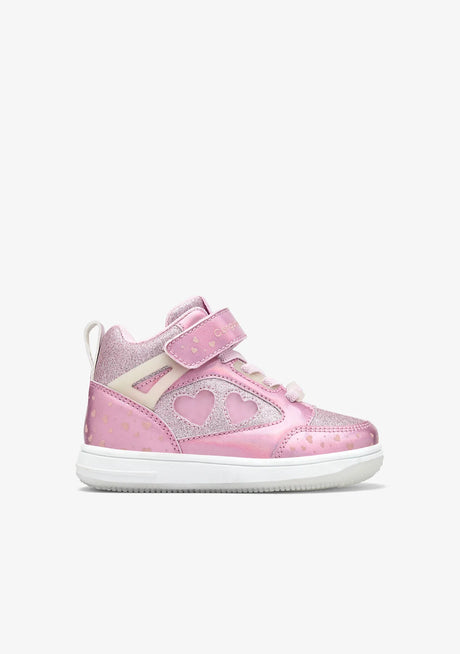 Conguitos Παιδικά Sneakers High με Φωτάκια Ροζ cosh224066-pink