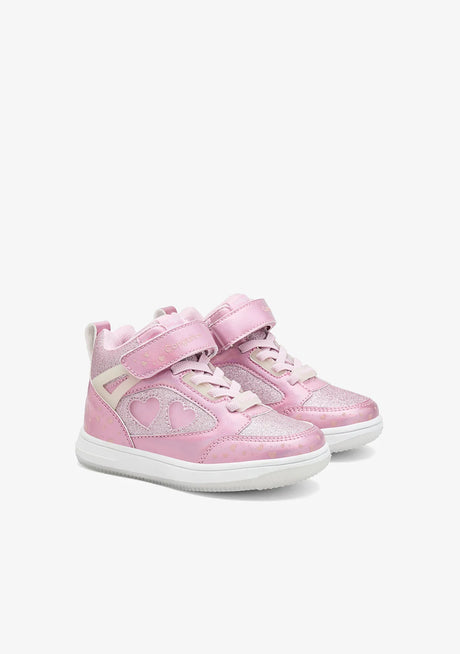 Conguitos Παιδικά Sneakers High με Φωτάκια Ροζ cosh224066-pink