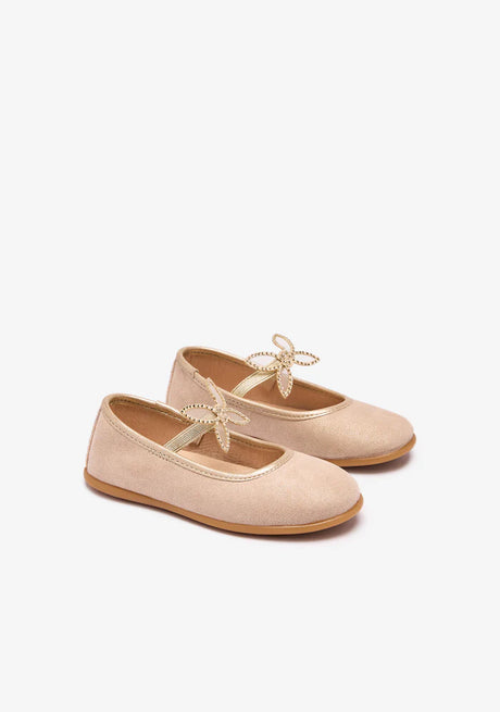 Conguitos Χρυσή κρυστάλλινη μπαλαρίνα πεταλούδας COSH586040-GOLD-26