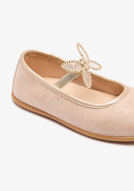 Conguitos Χρυσή κρυστάλλινη μπαλαρίνα πεταλούδας COSH586040-GOLD-26