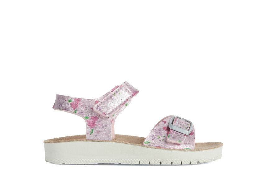 Geox J S.Costarei G.B- Glit Synt Pink