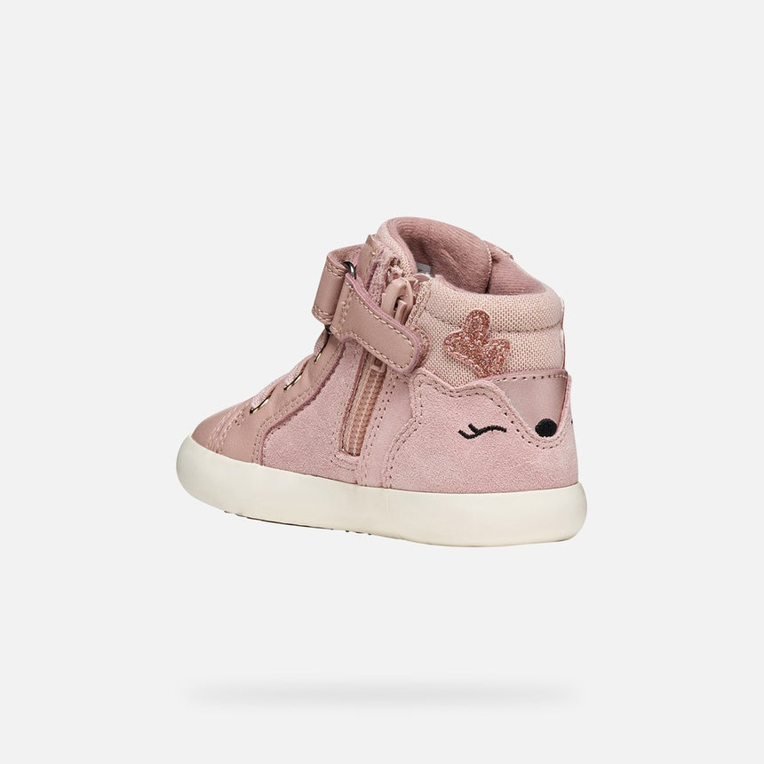Geox αθλητικό sneaker κορίτσι gisli toddler girl  B661MA022BCC8014