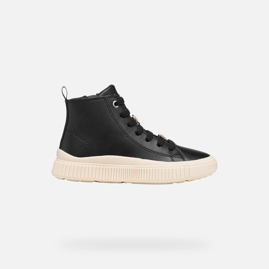 Geox αθλητικό sneaker κορίτσι laquinny girl J66M3A000BCC9999