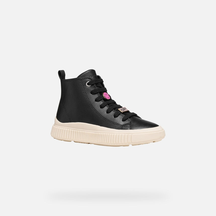 Geox αθλητικό sneaker κορίτσι laquinny girl J66M3A000BCC9999