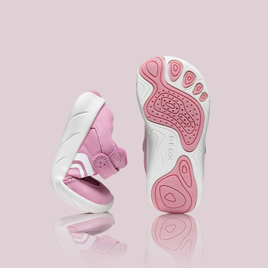 Geox αθλητικό sneaker κορίτσι foot-run baby  B661JA0FU22C8241