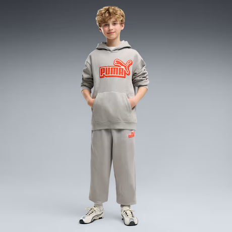 Puma Χαλαρο Νεανικο Φουτερ με Κουκούλα  FL B 694674-63