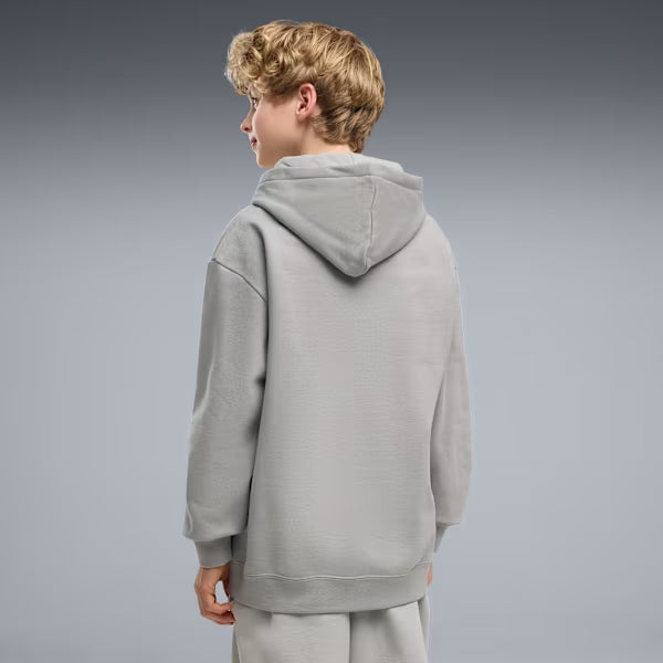 Puma Χαλαρο Νεανικο Φουτερ με Κουκούλα  FL B 694674-63