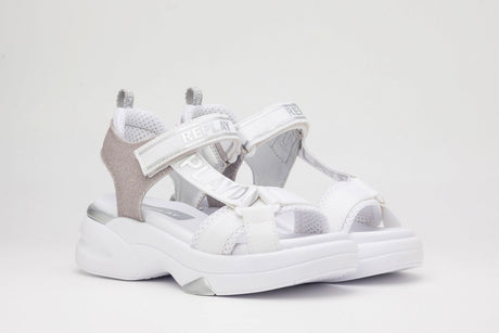 Replay Πεδιλα Tempura Jr-1 JP130003T 0081 White Silver