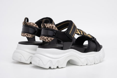 REPLAY JP140001T-0006 SANDAL black-gold