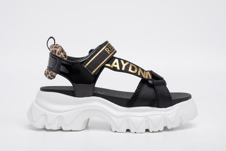 REPLAY JP140001T-0006 SANDAL black-gold