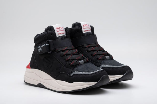 Replay Μποτακι JS640008S Merak Jr7 0003-Black