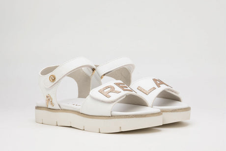 Replay Sandal 4 JT240015S 0199 White lt Gold