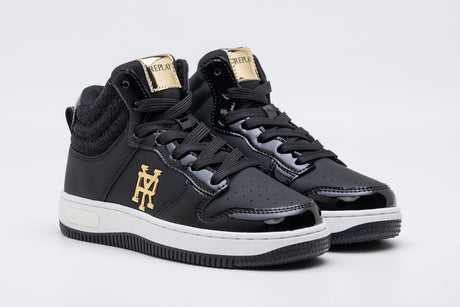 Replay Sneakers Ημιμποτο Epic Jr Mid Girl 5 Jz430013s Black Gold