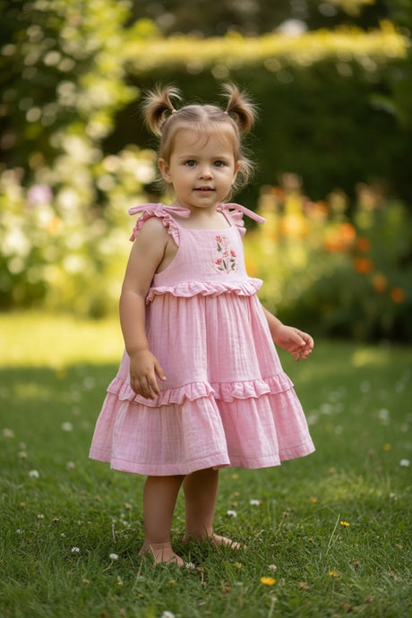 Παιδικό φόρεμα Restart for kids 26-10824 αμάνικο καλοκαιρινό