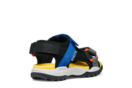 Geox πεδιλο αγορι black roual j450re 01411 c0245