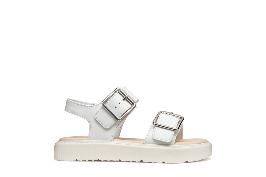 GEOX J45DBH 000BC C1000 Παιδικά Πέδιλα Kodette Λευκά