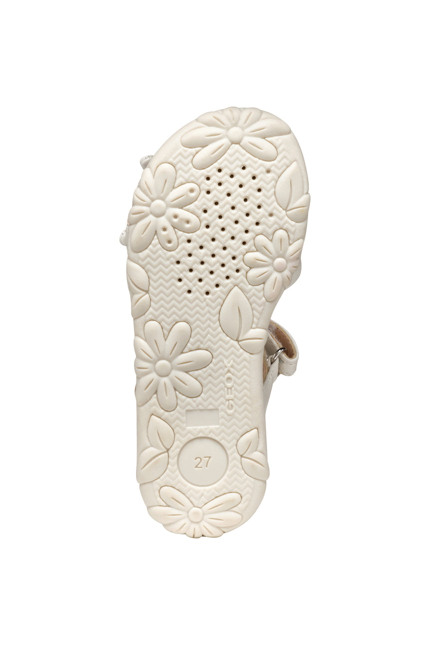 geox πεδιλο  J558ZA 000NF C1000 white