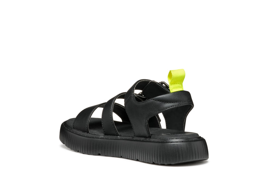 geox sandal kodette  j55dbg 000bc c9999 black