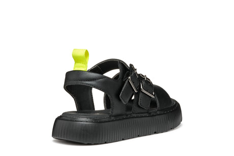 geox sandal kodette  j55dbg 000bc c9999 black