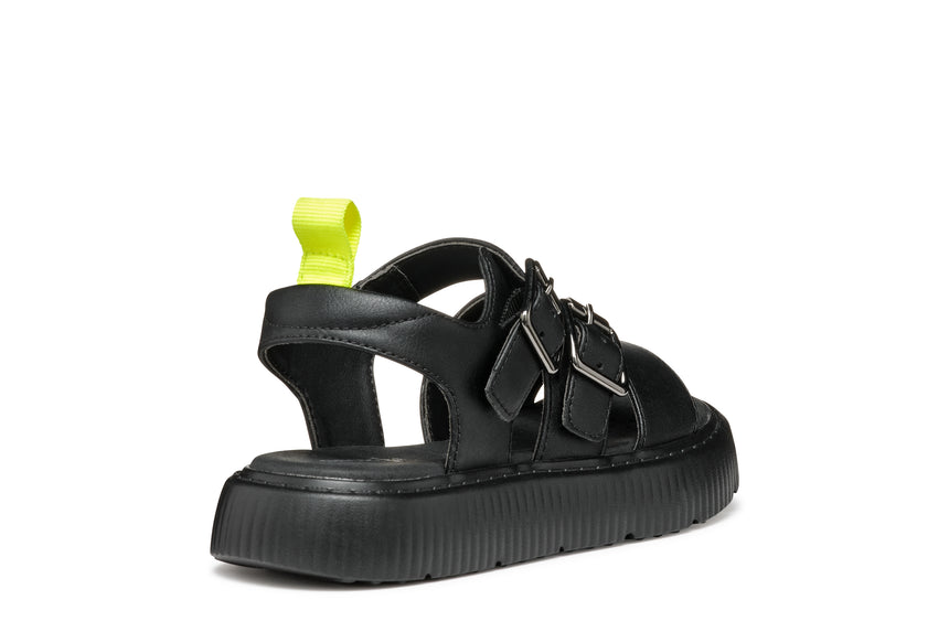 geox sandal kodette  j55dbg 000bc c9999 black