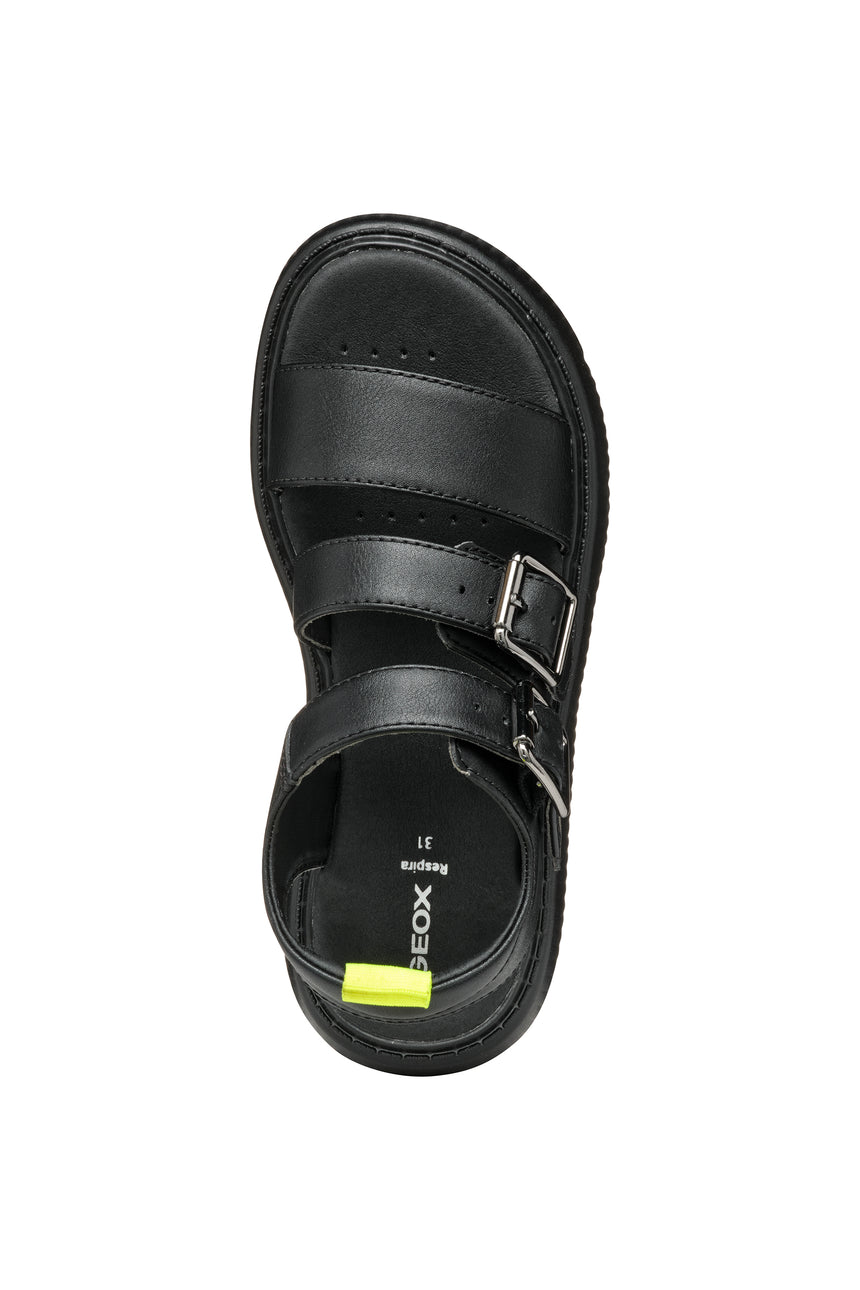 geox sandal kodette  j55dbg 000bc c9999 black