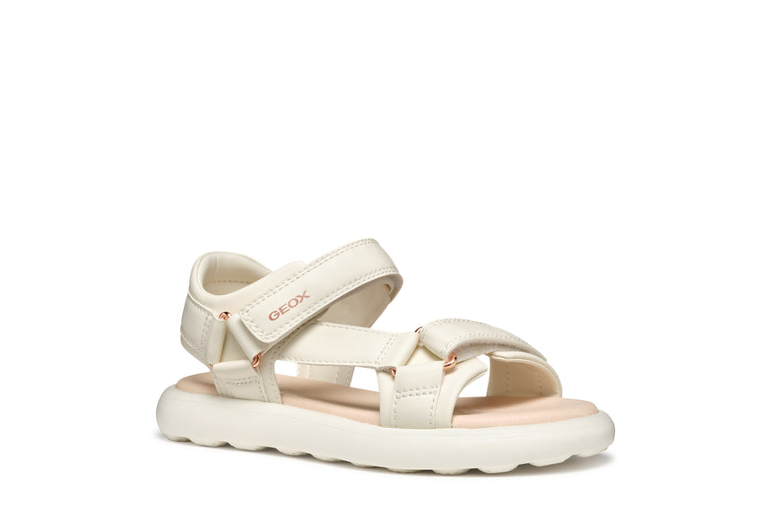 geox j sandal puffypop   j55msc000bcc1058  μπεζ