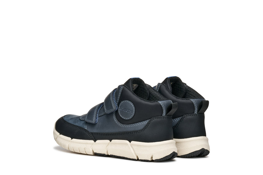 GEOX J569BA0ME32C4002 Flexyper Παιδικά Sneakers High Ανατομικά Μπλε