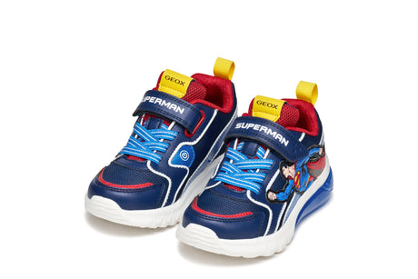 Geox J Ciberdron Παιδικά Sneakers Ανατομικά Μπλε j56lbd05411c0200