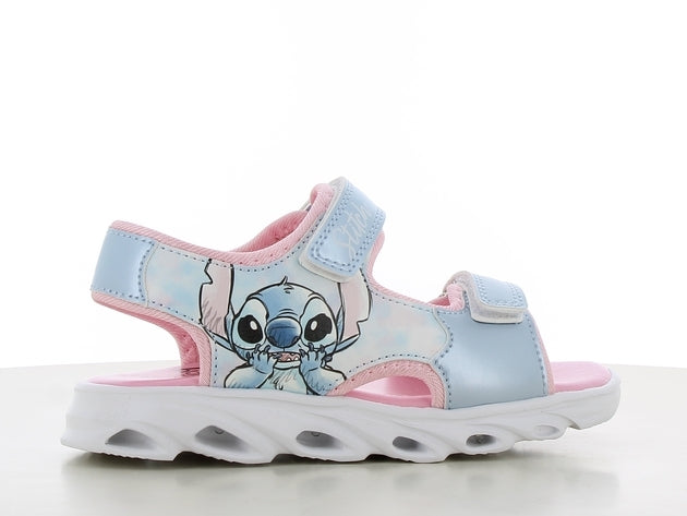 Disney Stitch Παιδικά  Πέδιλα με velcro & Φωτάκια LS002225