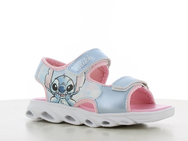 Disney Stitch Παιδικά  Πέδιλα με velcro & Φωτάκια LS002225