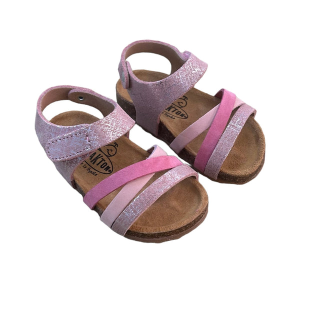 Plakton Πεδιλα Party 866194 Sac Nobuck Antique Salmon Cipria