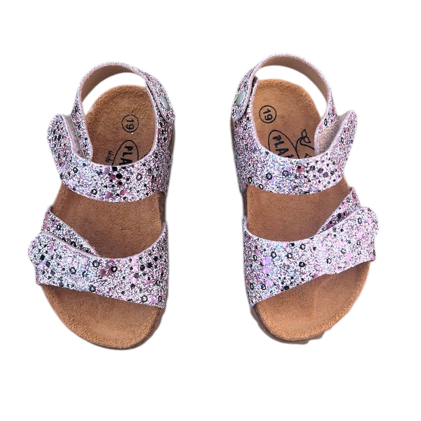 Plakton Πεδιλα pretty 865517 glitter m brush oro 2