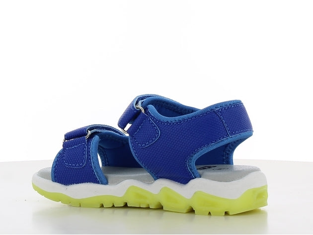 sonic πεδιλο αγορι  με velcro και φωτακια μπλε sc001315