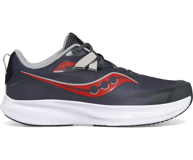 Saucony Sk267265 Ride 15 Grey/Black/Red