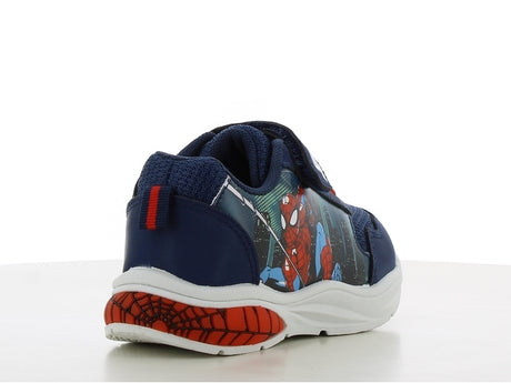 Disney Παιδικά Sneakers Ανατομικά με Σκρατς & Φωτάκια Navy Μπλε sp014345