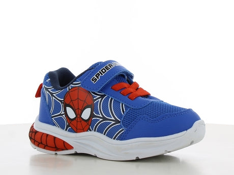 Spiderman αθλητικο με φωτακια μπλε  sp014605