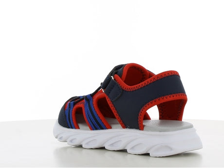 Spiderman πεδιλο με φωτακια και velcro μπλε κοκκινο  sp014655