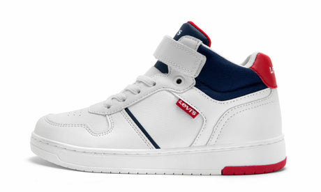 Levi's Μποτακια Kick Mid Virv0072s White Navy Red 0218
