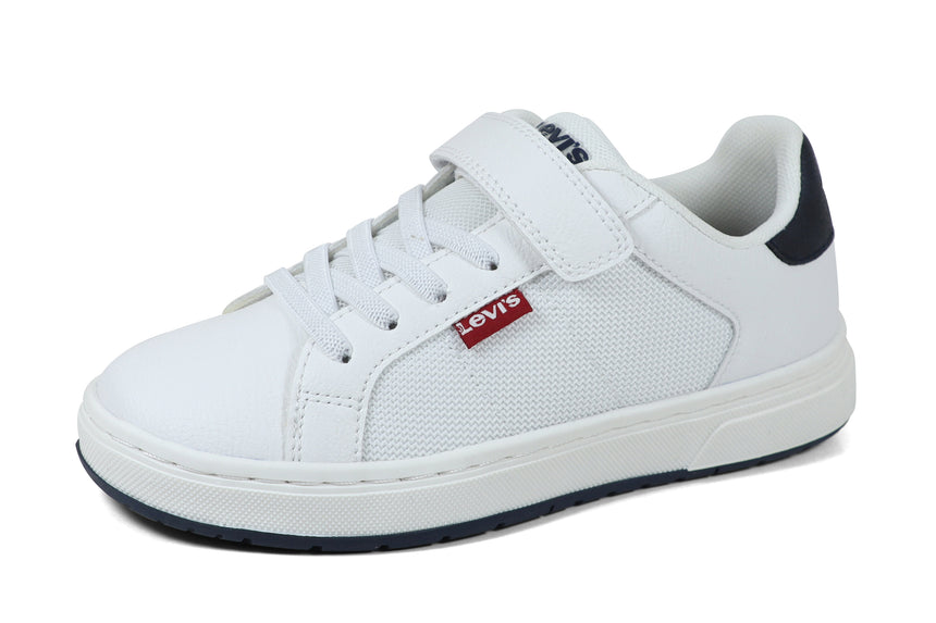 Levi's Piper sr  Παιδικά Sneakers με velcro white navy vpip0010s 0122