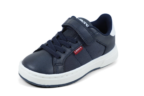 Levi's Piper mini Παιδικά Sneakers με  velcro  Navy Μπλε vpip0012s