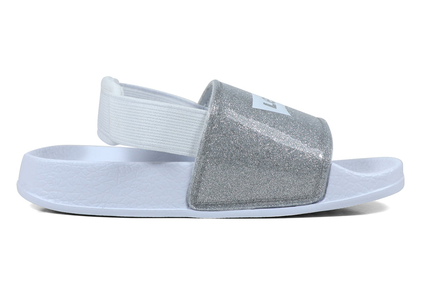 Levi's Παιδικές Σαγιονάρες Slides Ασημι Pool S Vpol0254s-3141