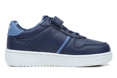 LEVI'S KICK MINI/VUNI0122S NAVY CAMO 0789 Παιδικά Sneakers με Σκρατς Μπλε