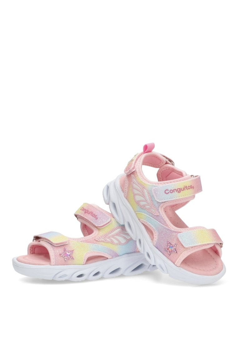 Conguitos COSH260014 SANDAL SPORT WINGS  με φωτάκια multi light