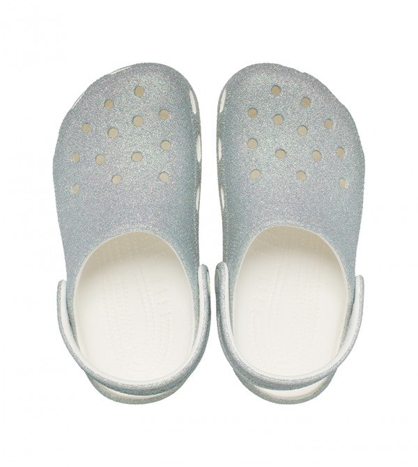 Crocs 201986-100 Classic iridescent glitter cgt