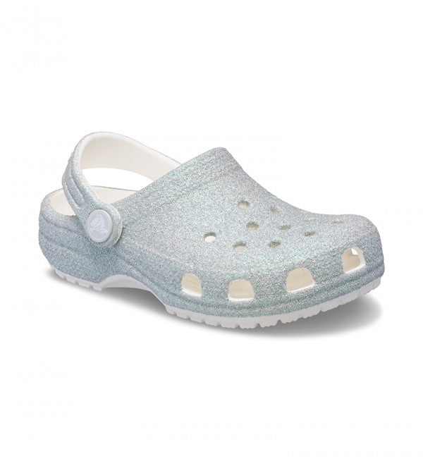 Crocs 201986-100 Classic iridescent glitter cgt