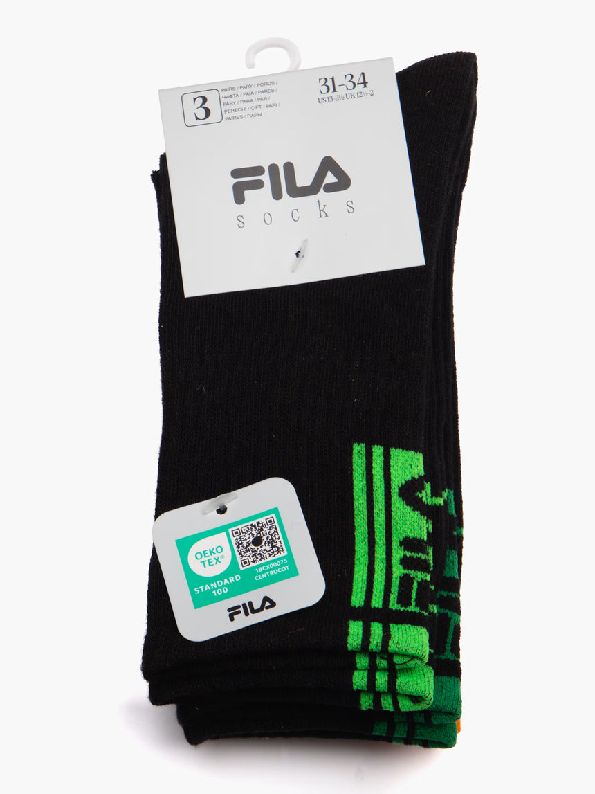 FILA  Αθλητικές Κάλτσες Hight  3 Ζεύγη F8066-229