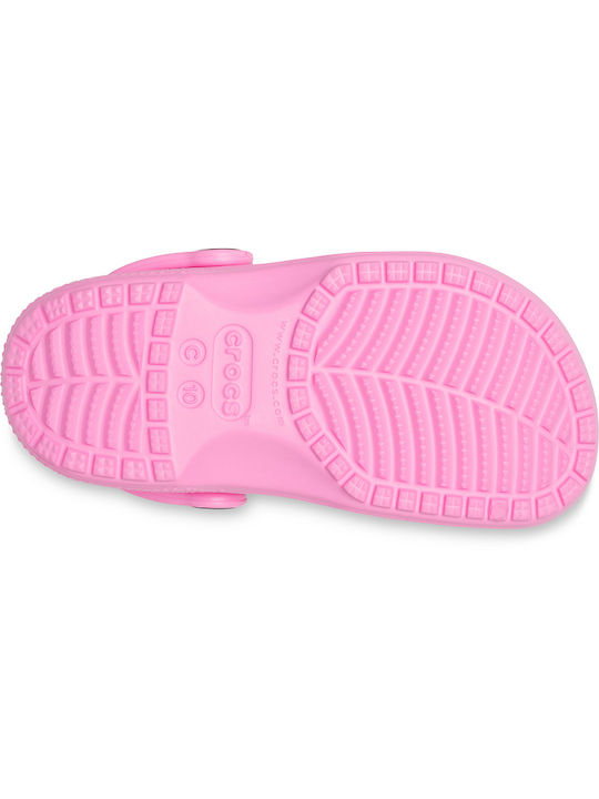 Crocs Σαμπο Classic Clog T Pink 206990-6sw