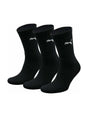 Puma Socks Regular Crew  Cushioned 7312 200 Sole Soft Cotton 3 Pack Black