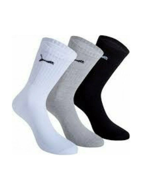 Puma Socks Regular Crew  Cushioned 7312 325 Sole Soft Cotton 3 Pack