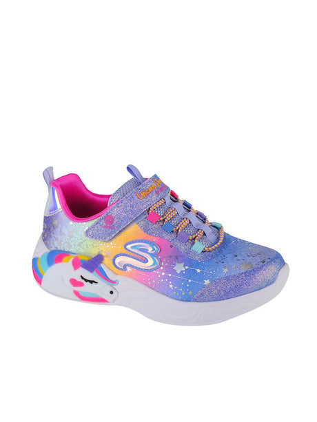 Skechers Αθλητικα 302311L/BLMT S Lights Unicorn Dreams Blue/Multi